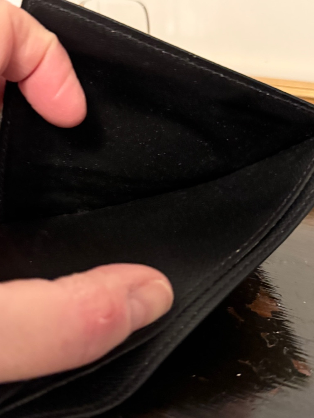 AUTH Louis Vuitton Monogram Eclipse Slim Wallet - Picture 11 of 16